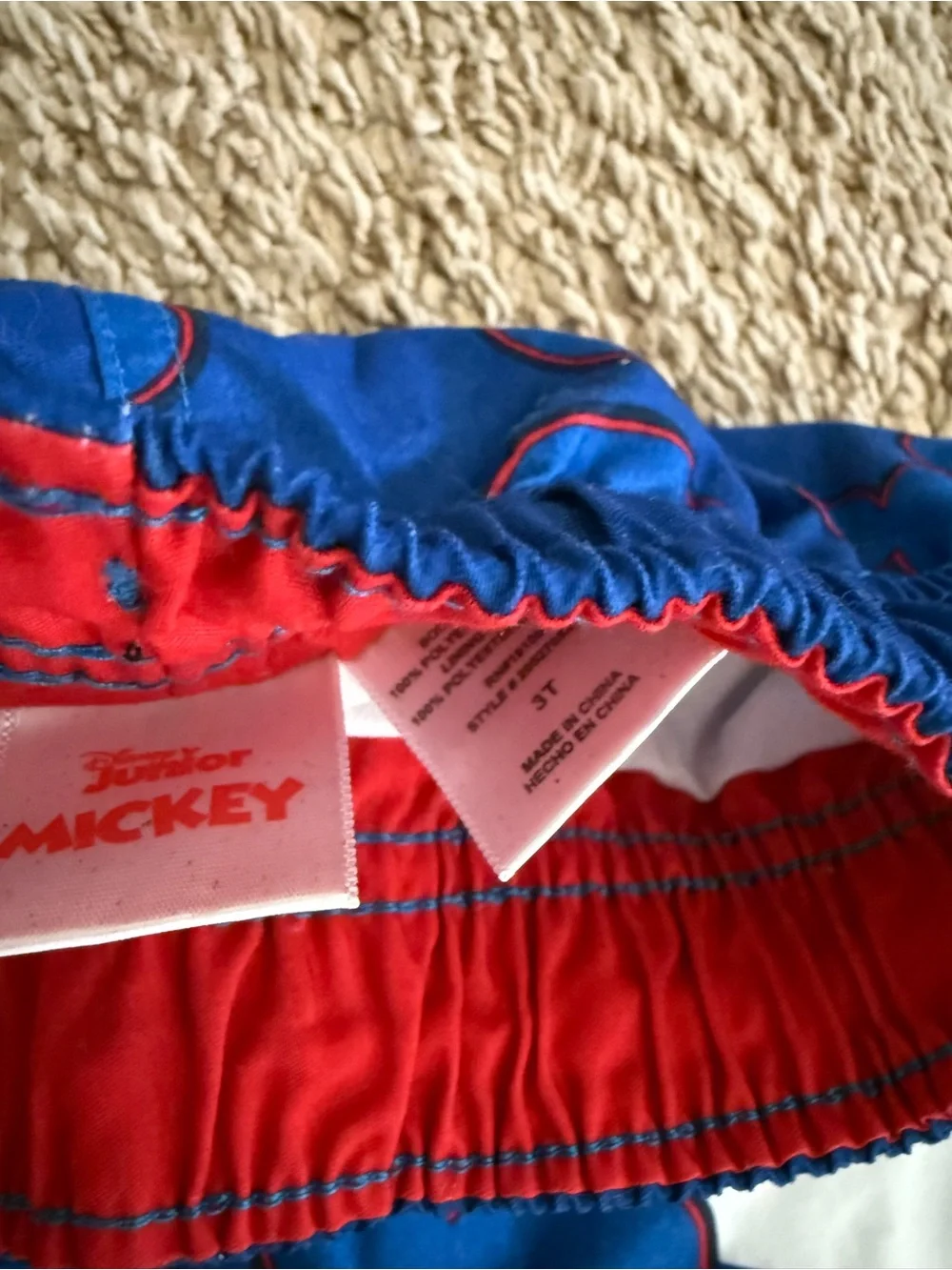 Toddler boys swim trunks and briefs